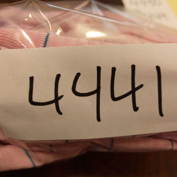 Tiger Woods Collection Nike golf polo shirt mens Xl Xlarge pink striped dri-fit - Picture 8 of 8